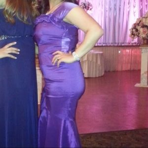 Purple mermaid Dress